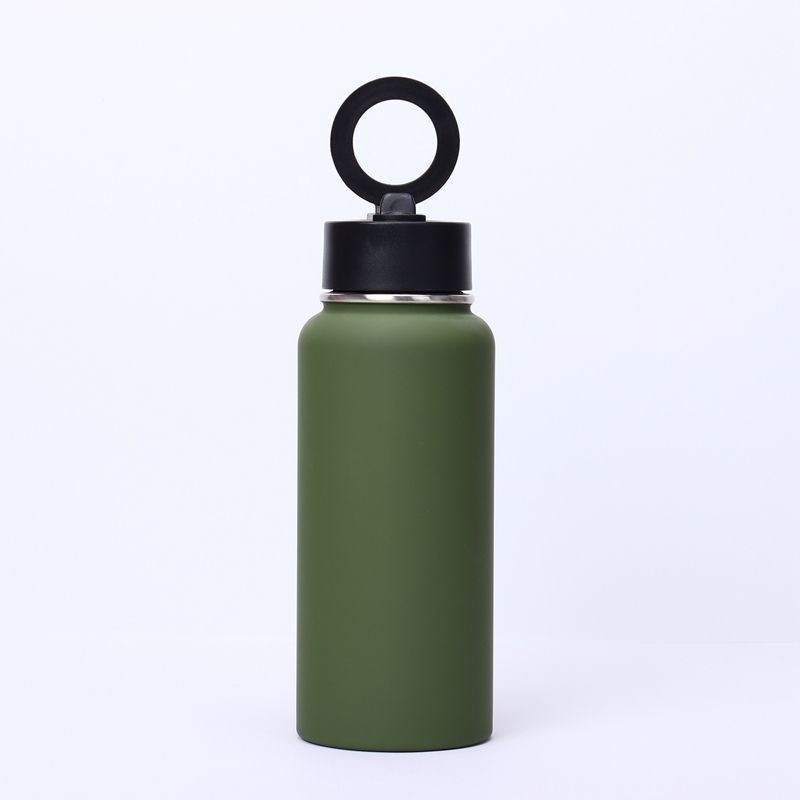 Stainless Steel water bottle with magnetic Phone holder