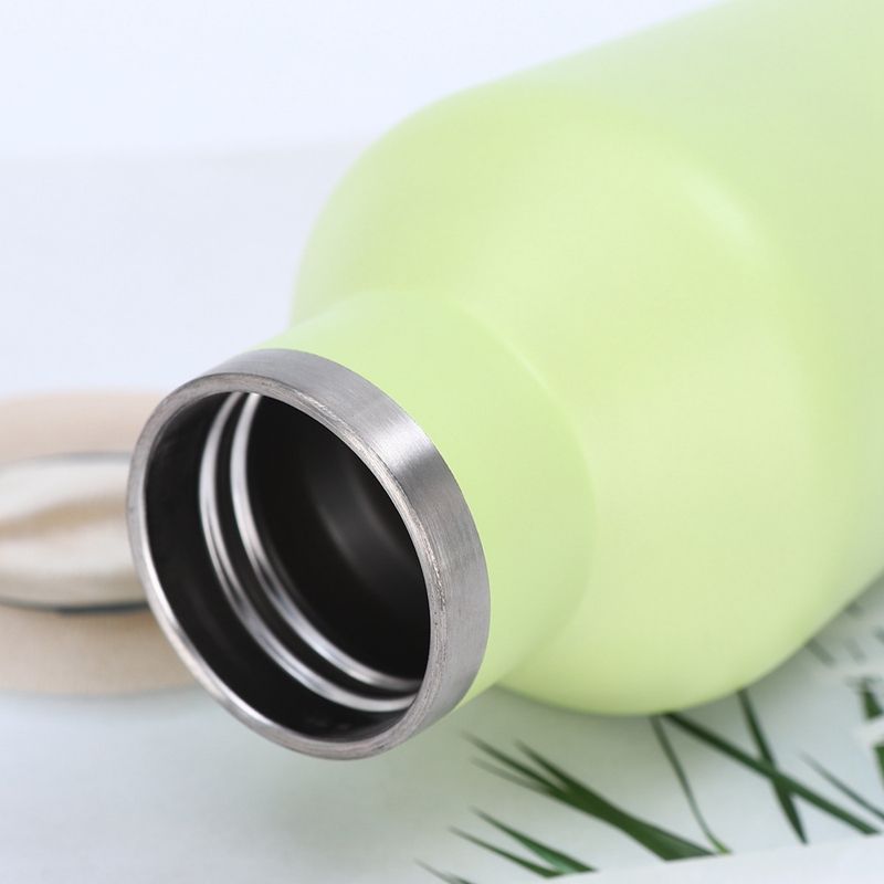 Stainless Steel Vacuum Insulated Thermal Wine Bottle with Screw-On Cap