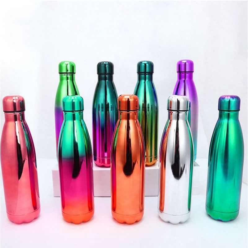 Cola Shaped Insulated Stainless Steel Water Bottle