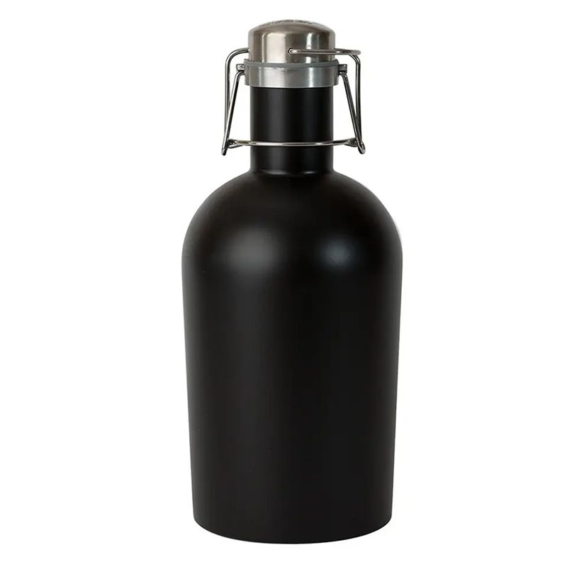 Single Wall & Double Wall Stainless Steel Leak Proof Flip Top Growler