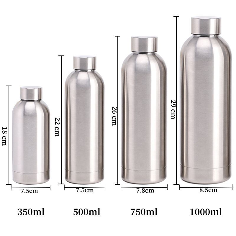 Rubber Paint Stainless Steel Durable Sports Water Bottle