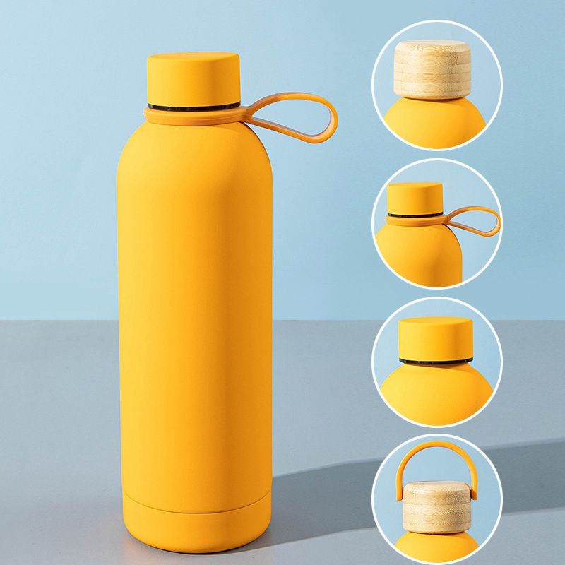 Rubber Paint Stainless Steel Durable Sports Water Bottle