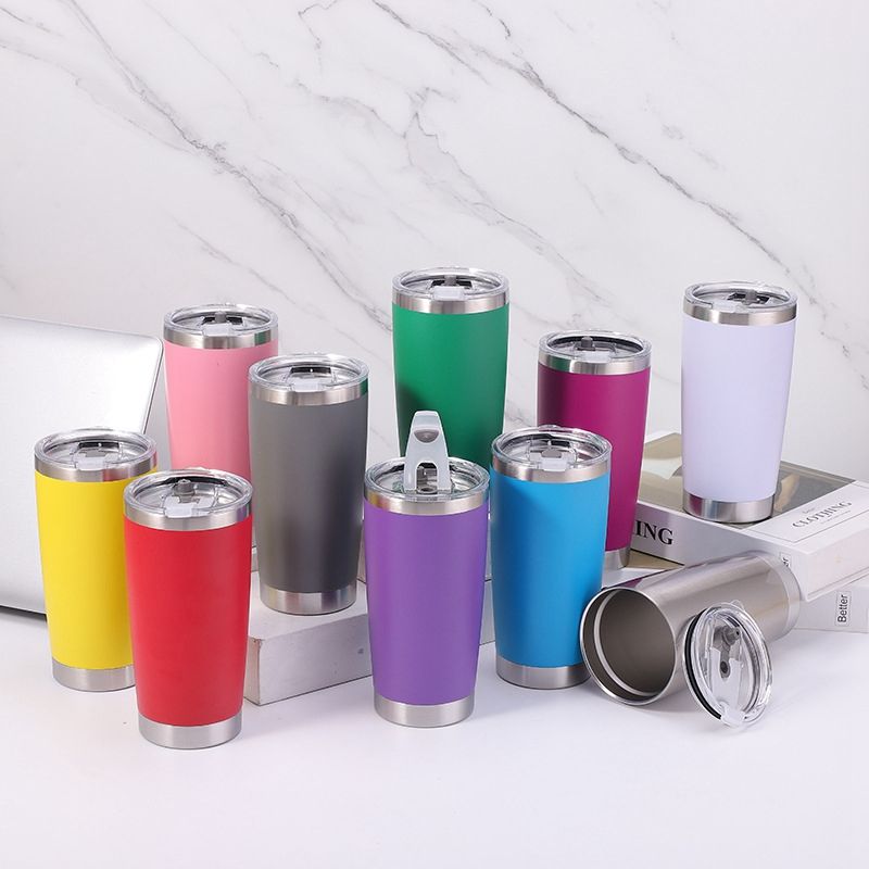 20 oz Stainless Steel Vacuum Insulated Tumbler with Lid