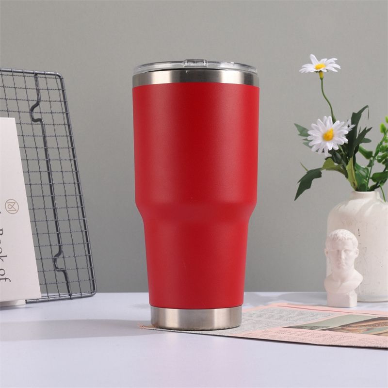 30 oz Stainless Steel Vacuum Insulated Tumbler with Lid