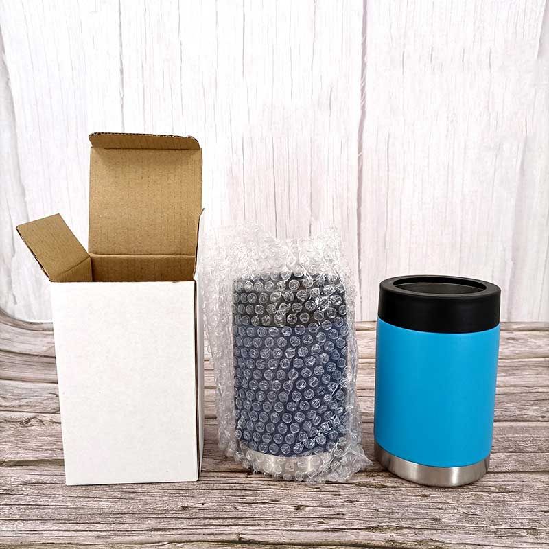 Stainless Steel Can Cooler Beer Bottle Insulator With Beer Opener