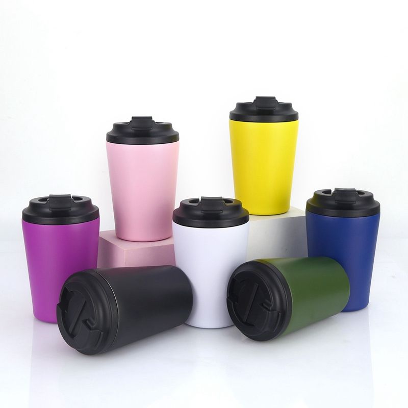 350ml Insulated Tumbler with Lid and Straw