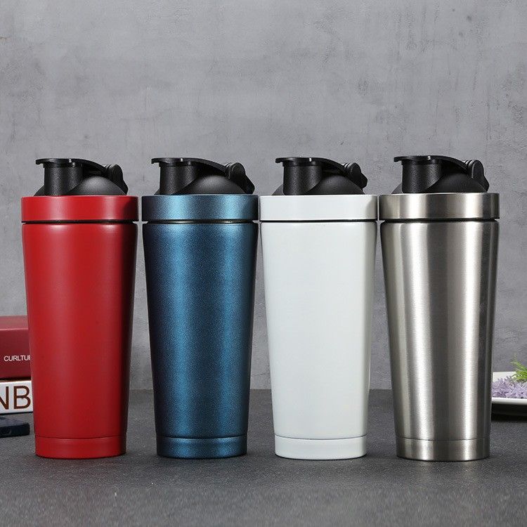 500ml/750ml Double-Wall Stainless Steel Shaker Bottle – Insulated, Leak-Proof, BPA-Free