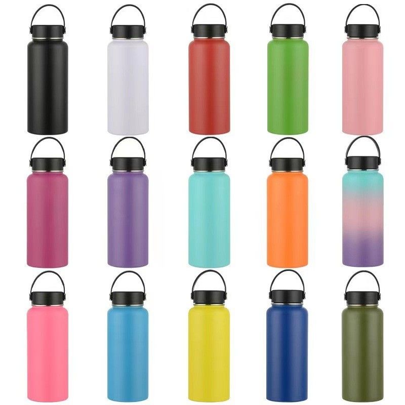 Stainless Steel Water Bottle – SS304 Material, Keeps Drinks Hot or Cold, Multiple Capacities & Lid Options