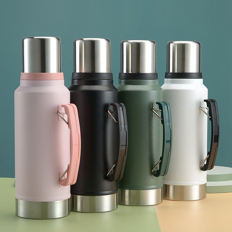 750ml, 1000ml, 1400ml Insulated Double-Wall Stainless Steel Bottles