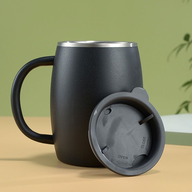 14oz Insulated Coffee Mug with Handle