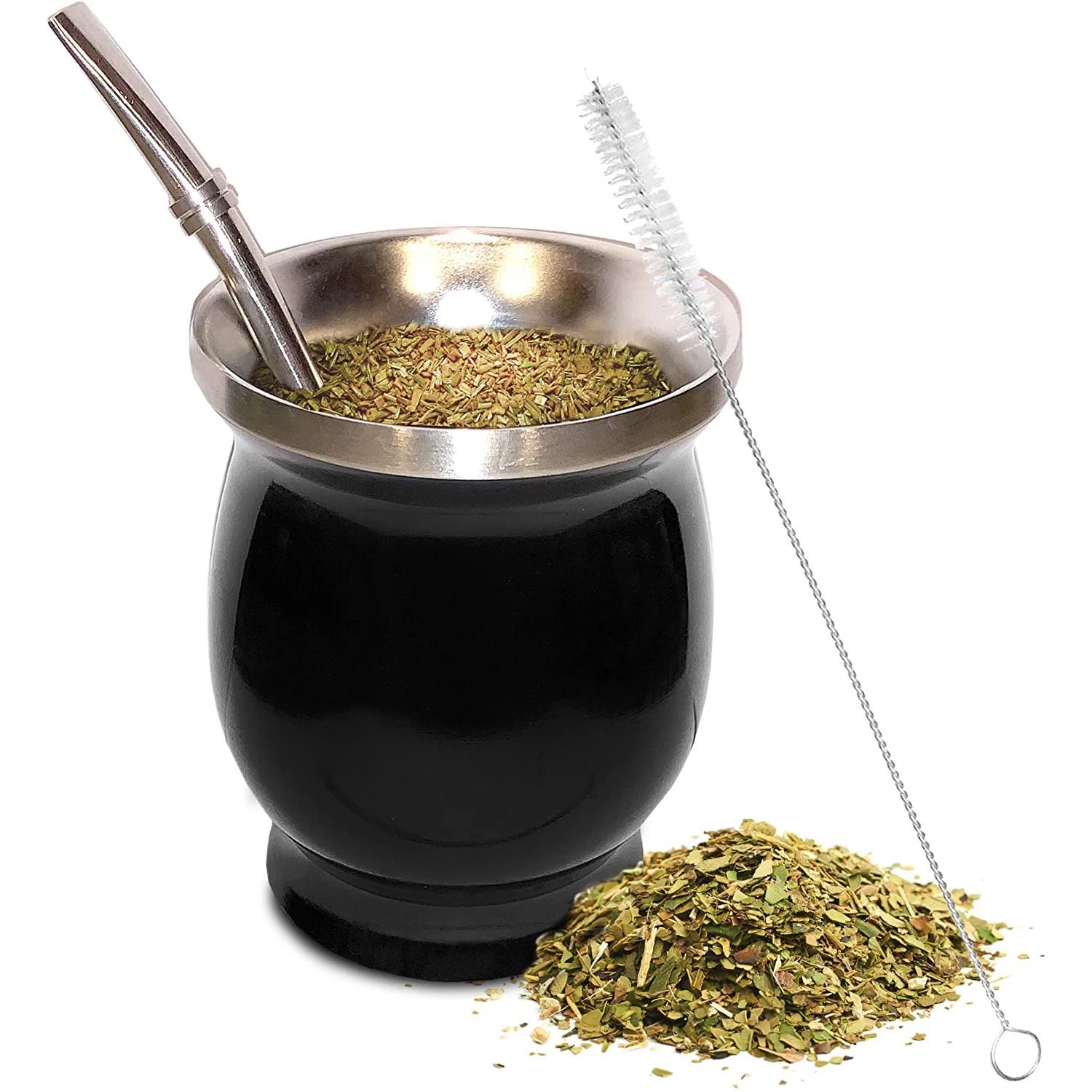 Yerba mate tea cup