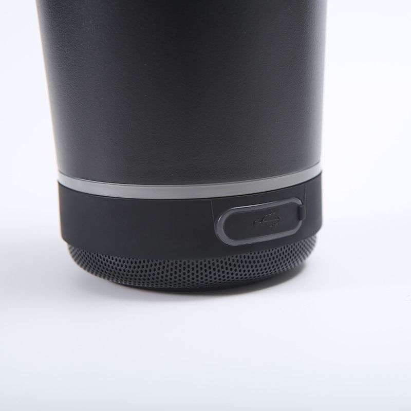 20oz Stainless Steel Car Tumbler with Bluetooth Speaker Base